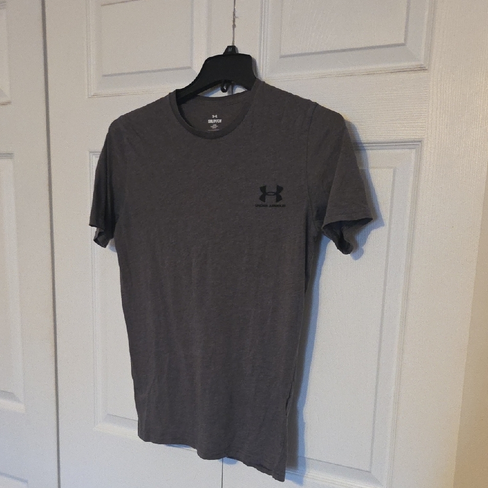 Under Armour Men's Charcoal Short Sleeve Tee